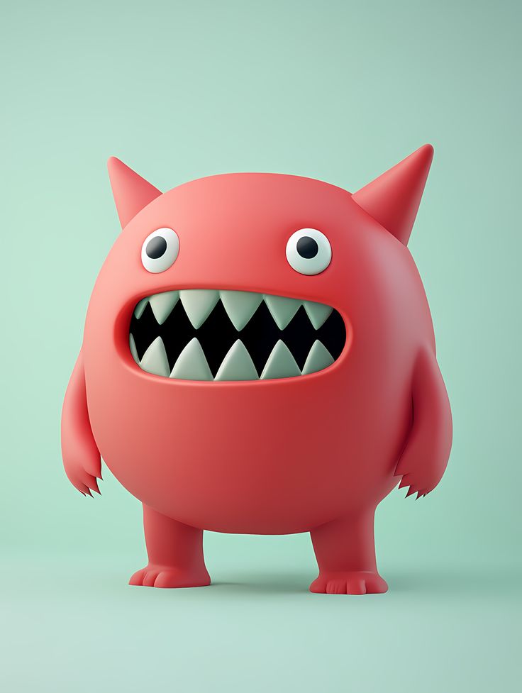 Розовый маскот Beacon